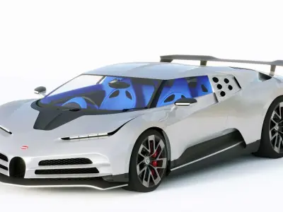 Bugatti Centodieci 2020 3D model