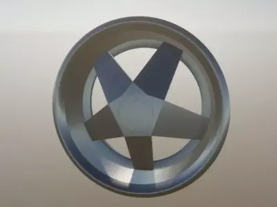 Borbet brand Wheels Low-poly 3D model