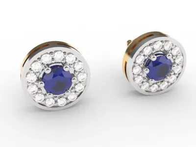 small earings 3 3D print model