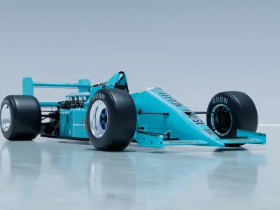 1987 March Leyton House 871 3D model