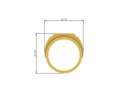 Promotion grade ring 3D print model