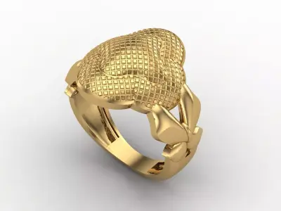 Women Plain Ring STL Models Womens Ring 3dmodels 3D print model 3D print model 56