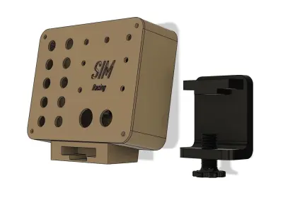 Button-Box 3d model for SimRacing  3D print model