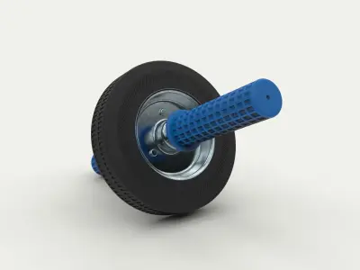 Gymnastic roller 3D model