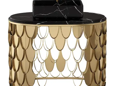 KOI SINGLE VANITY CABINET 3D model