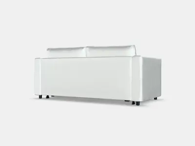 VIMLE Cover for 2-seat sofa-bed 3D model