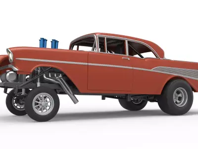 Gasser Version 2 Scale 1 to 25 3D print model