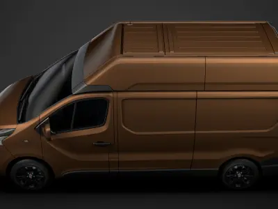 Fiat Talento Van L2H2 2020 3D model