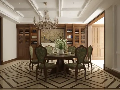 luxury apartment 3D model