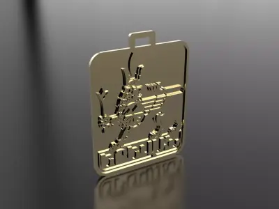 Yerevan pendant  3D print model