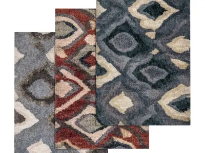 Rug Set 561 3D model