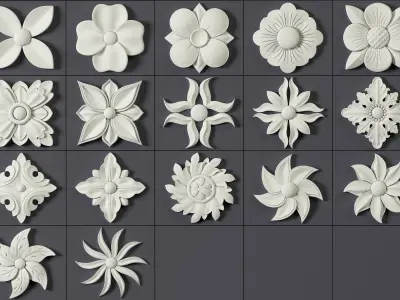 180 ARCHITECTURAL KITBASH - VOL 04 3D model