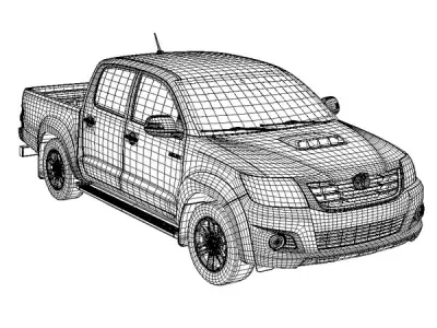 Toyota Hilux 3D model
