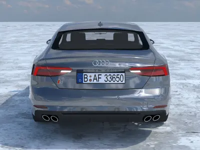 Audi S5 Sportback 2017 3D model