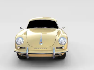 Porsche 356 Pack 3D model