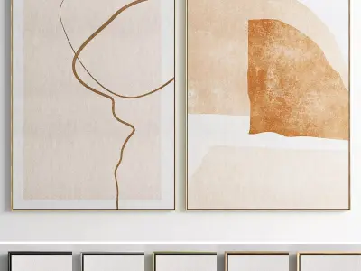 Photo Frame 144 Low-poly 3D model