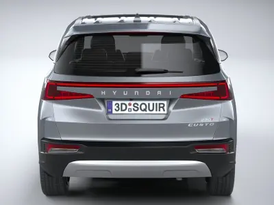 Hyundai Custo 2021  3D model