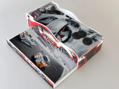 CHILDREN BED 3D model