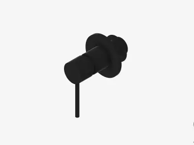 Hob Mixer Tap - Luxury - Sleek Low-poly 3D model