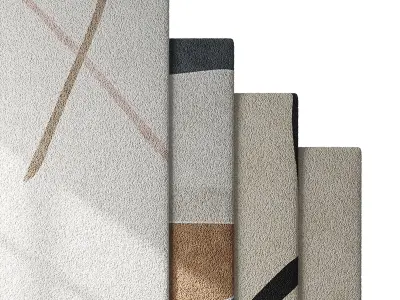 Carpet set 64 3D model