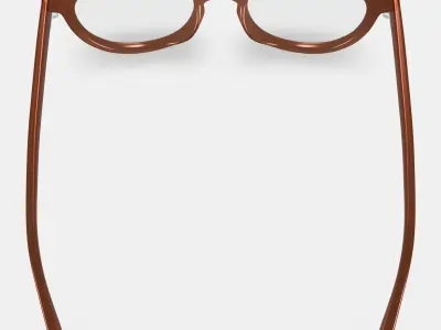 Taye Eyeglasses in Buckwheat 3D model