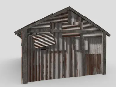 Rusty House 3D model