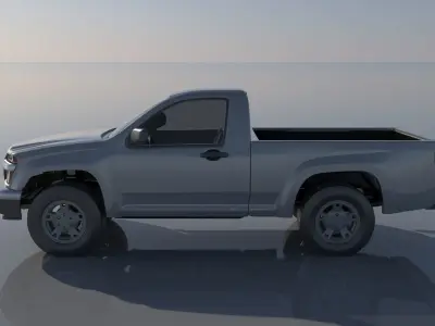 Chevrolet Colorado 2005 Regular Cab 3D print model