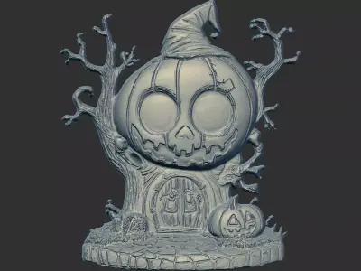 home hallowen decoration 3D print model