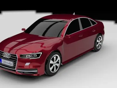 Audi A6 2016 3D model