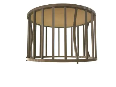 Round Table Round Table V1 3D Model VR AR PBR Low-poly 3D model