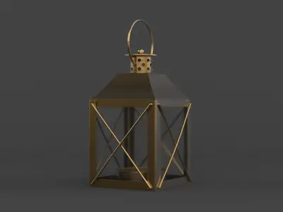 Candle Holder 3D model 9