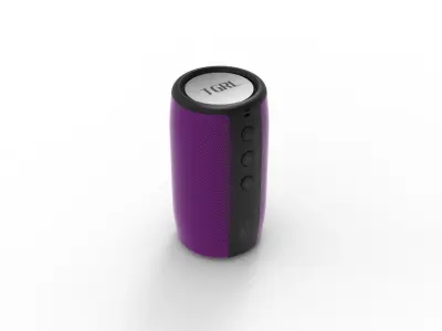 SPEAKER PURPLE BODY 3D model