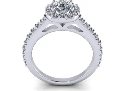 Tiffany Woman Wedding Ring  3D print model