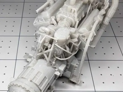 Detroit Diesel Free 3D print model