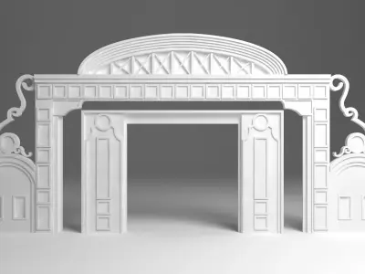 Entry Gate 3D model order