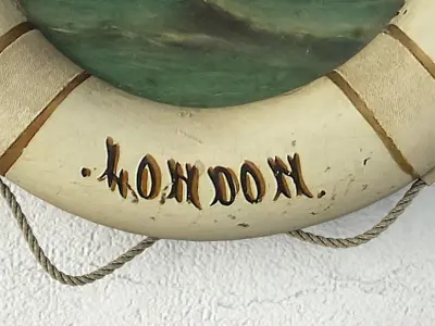 English Ship Souvenir 3D model