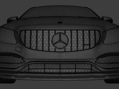 Mercedes-AMG C63S coupe 2021 3D model