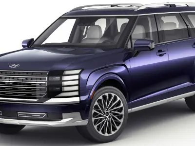 Hyundai Palisade 2026 3D model