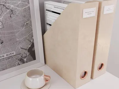 IKEA Office Workplace 3D model