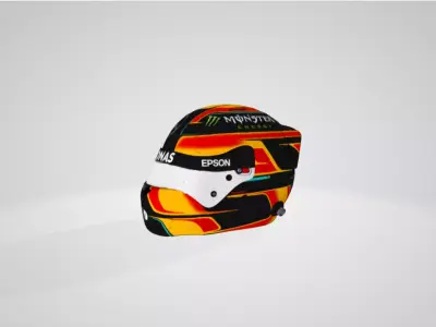 Stoffel Vandoorne Helmet 3D model