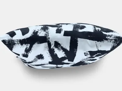 TURILL cushion Low-poly 3D model