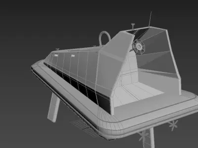 boat model 3D model