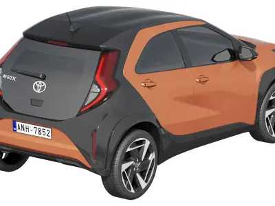 Toyota Aygo X 2026 3D model