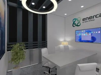 15x10m Mezzanine Exhibition Stand 3D model