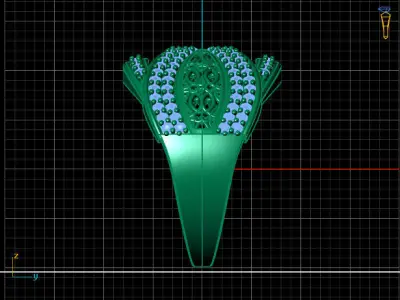 Women Ring 3DM Womens Ring 3d models 3D print model 3D print model 14