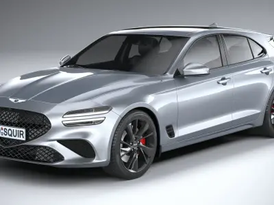 Genesis G70 Shooting Brake 2022 3D model