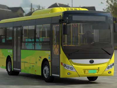 YUTONG ZK6805BEVG3 bus 3D model
