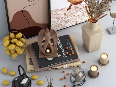 Decorative set 11 3D model