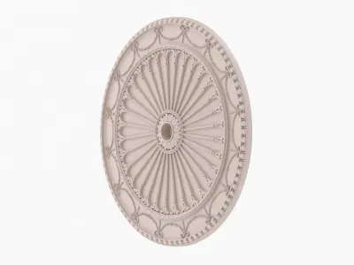 Classic Ceiling Medallion 49 3D model
