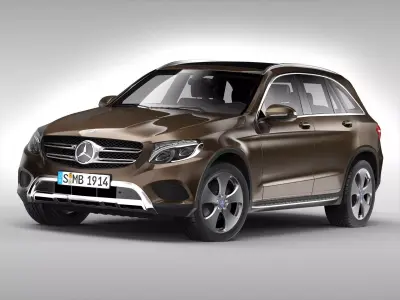 Mercedes Benz GLC Class 2016 3D model